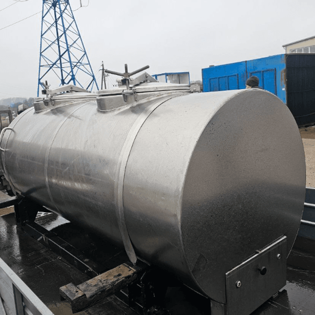 Емкость 1200л для молоковоза инв.13060