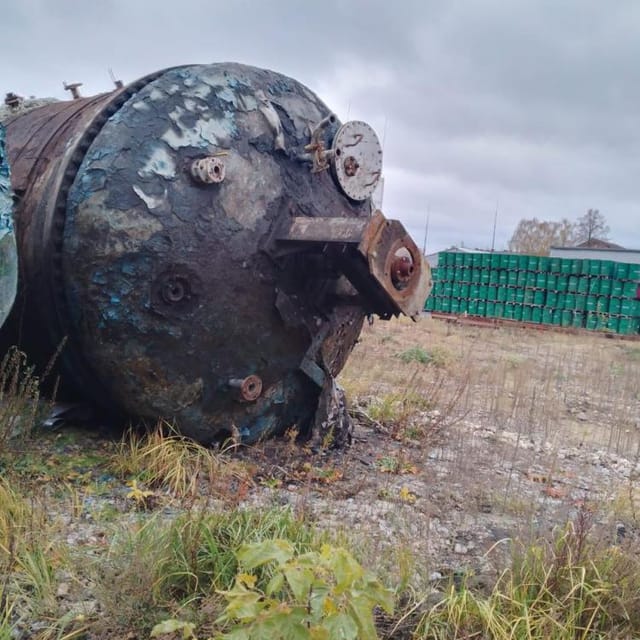 Реактор 45м3 биметалл