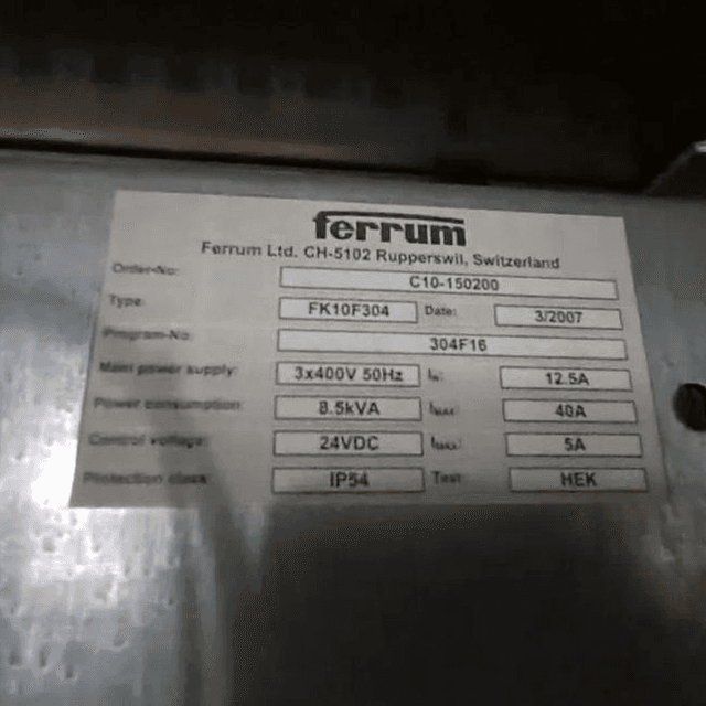 Линия фасовки Ferrum (сгущенка в жестебанку №7)