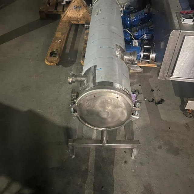 Теплообменник трубчатый односекционный 2,5т инв.10594