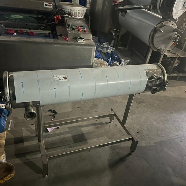 Теплообменник трубчатый односекционный 2,5т инв.10594