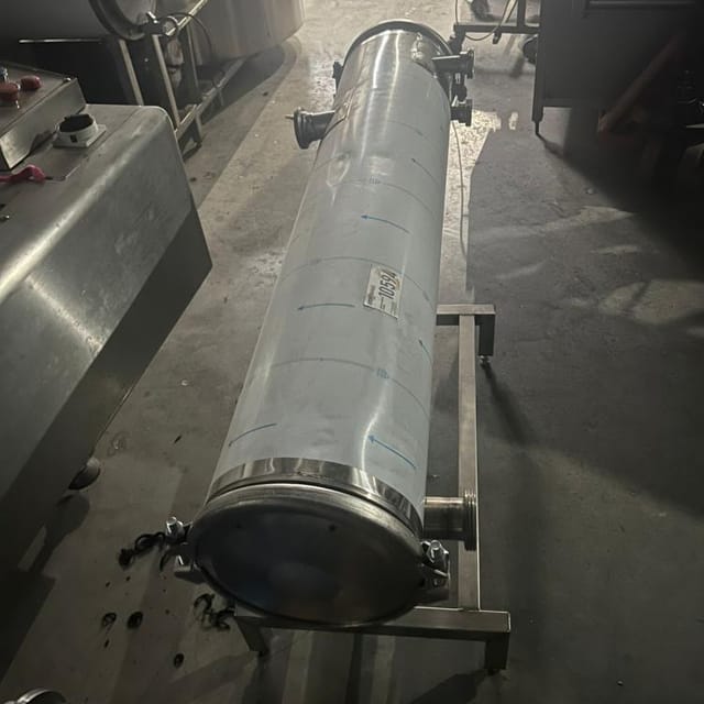 Теплообменник трубчатый односекционный 2,5т инв.10594