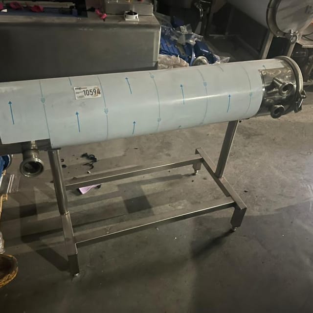 Теплообменник трубчатый односекционный 2,5т инв.10594