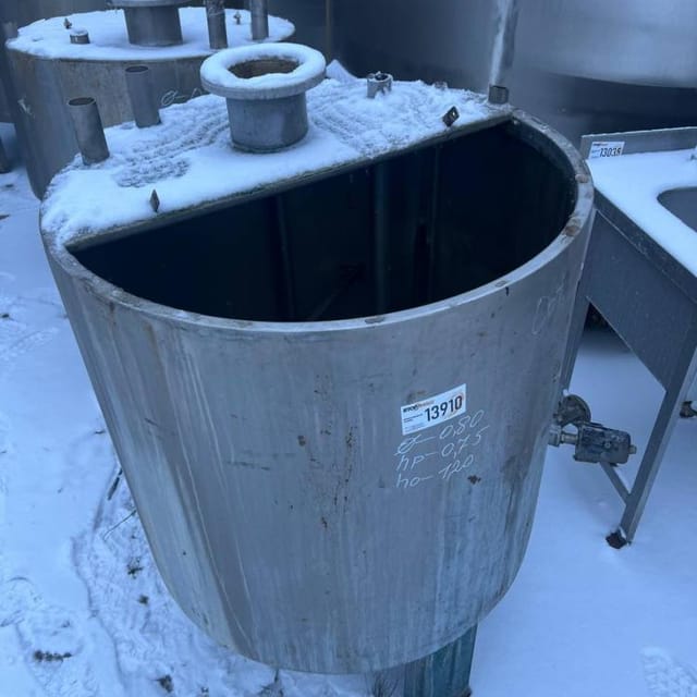 Емкость 350л  одностенная инв.13910