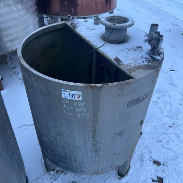 Емкость 350л  одностенная инв.13912