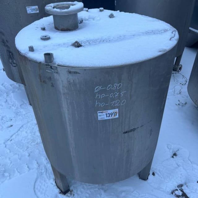 Емкость 350л одностенная инв.13911