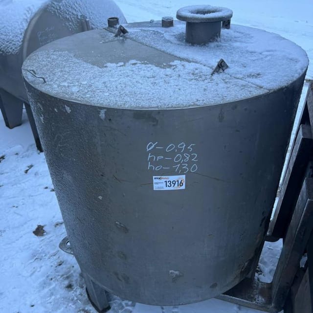 Емкость 500л одностенная инв.13916