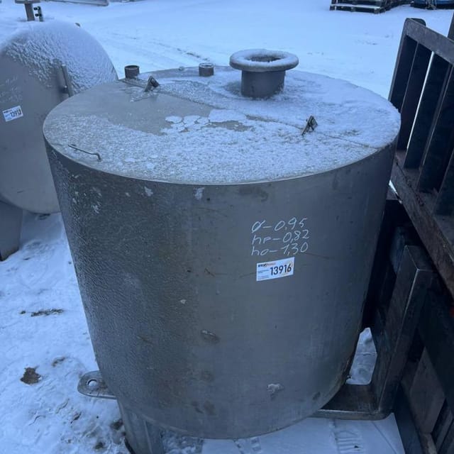 Емкость 500л одностенная инв.13916