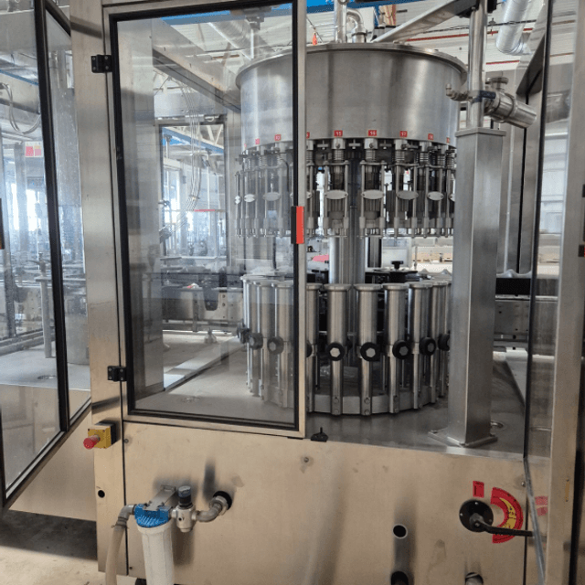 Линия розлива напитков 6000бут/час в стекло 0,5л