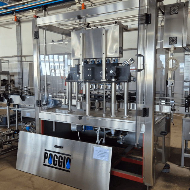 Линия розлива напитков 6000бут/час в стекло 0,5л