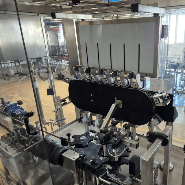 Линия розлива напитков 6000бут/час в стекло 0,5л