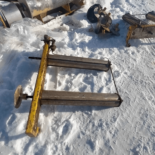 Пресс сырный Е8-ОПД-К малый, площадки из чугуна на 12 головок инв.12839