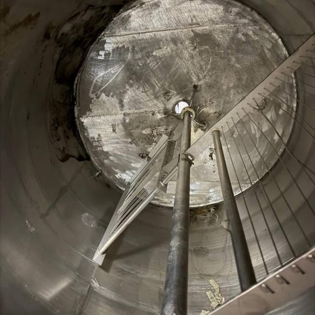 Емкость 2.5 м3 с паровой рубашкой инв.12913