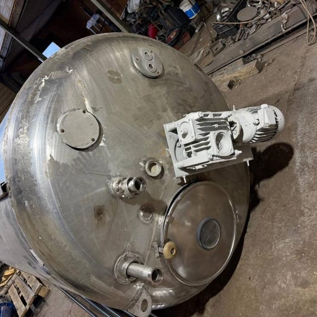 Емкость 2.5 м3 с паровой рубашкой инв.12913