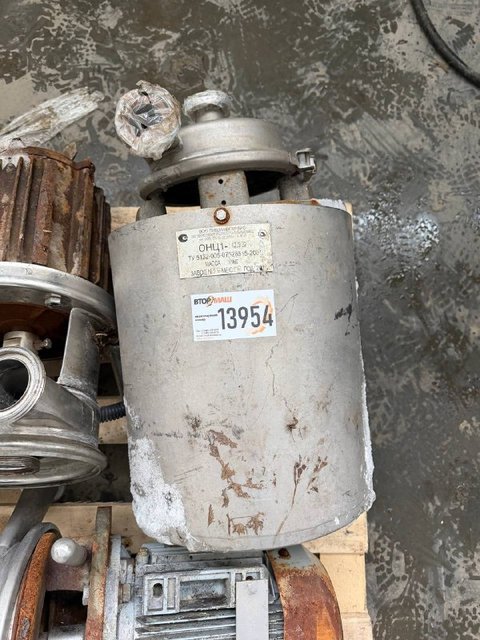 Насос пищевой ОНЦ-1 инв.13954