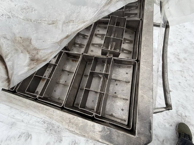 Пресс сырный ПТЦ-40 туннельный инв.13924