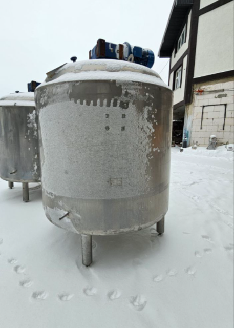 Емкость с рубашкой 3,6м3 инв.10495