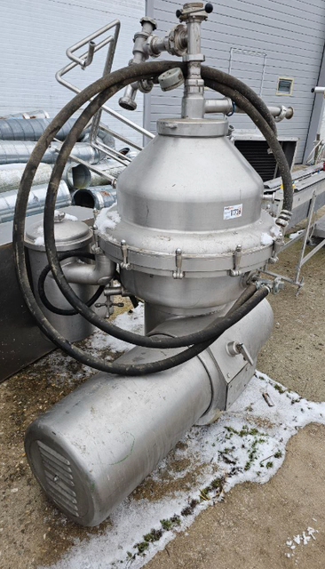 Сепаратор молокоочиститель ALFA-LAVAL MRPX-413  инв.11736
