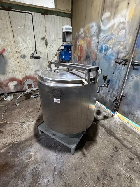 Емкость с рубашкой 400л инв.13992