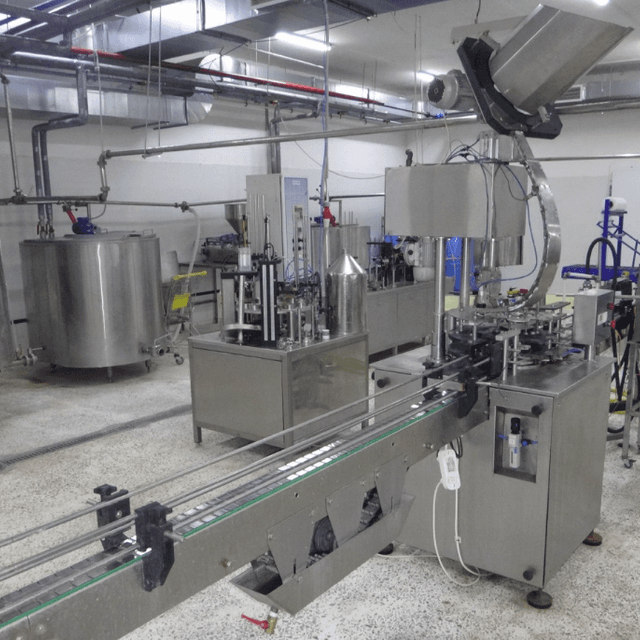 Линия розлива молока в пэт 3000 б/ч