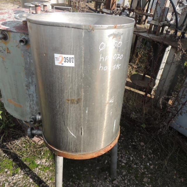 Емкость 130л одностенная инв.3507