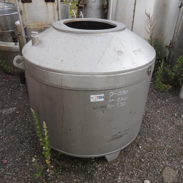 Емкость 400л с рубашкой инв.7994