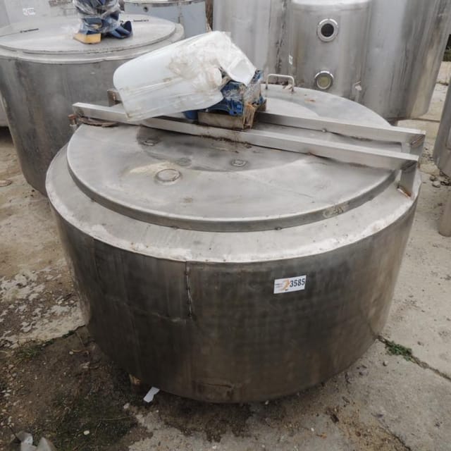 Емкость ОПА 600 рамная мешалка инв.3585