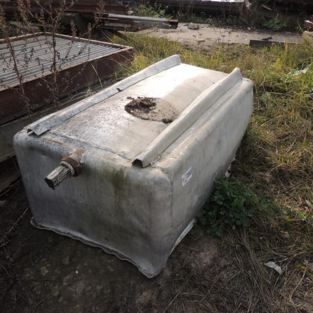 Ванна алюминий 500л инв.3565