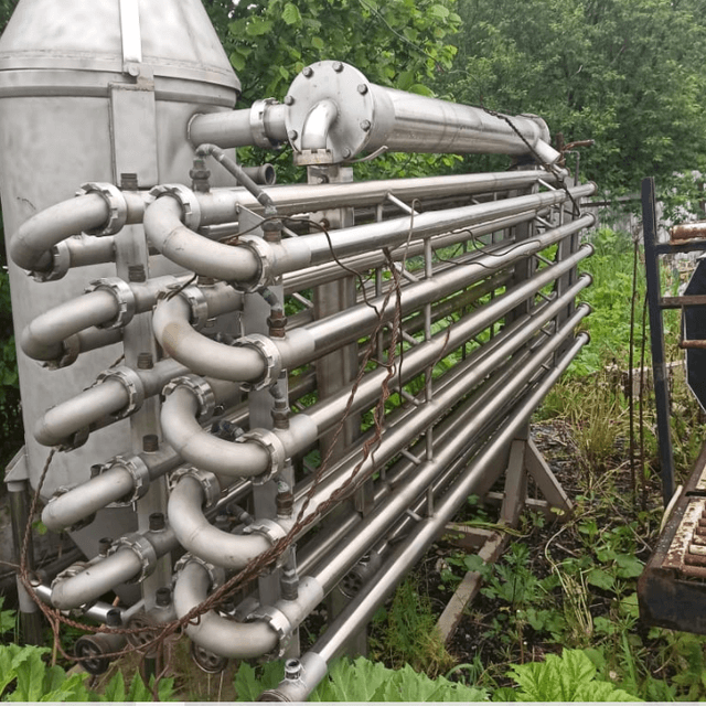 Теплообменник трубчатый  с буферным баком 320л инв.3312