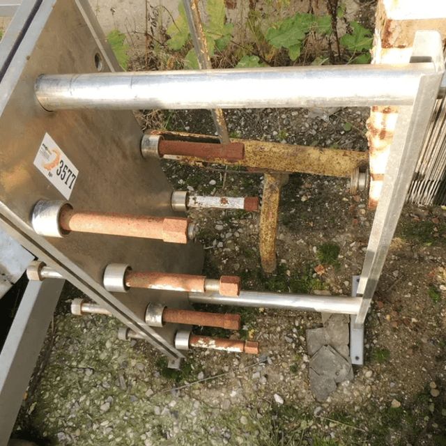 Рама пластинчатого теплообменника инв.3577