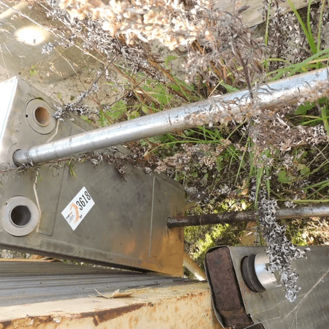 Рама пластинчатого теплообменника. инв.3618