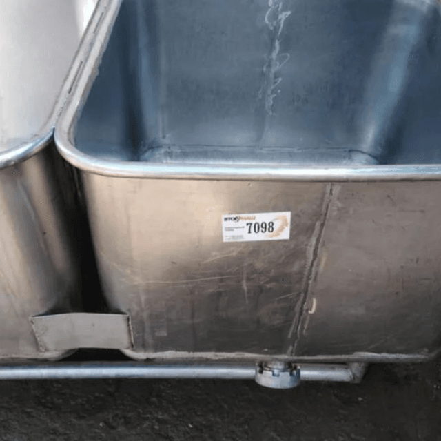 Мойка 3-х секционная 600л инв.7098