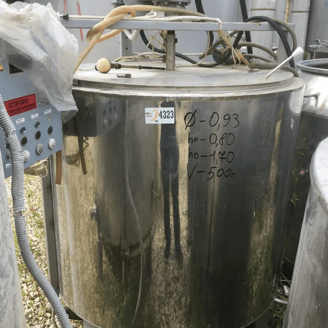 Емкость 500л инв.4323