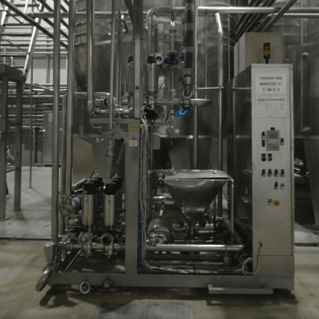 Линия по приготовлению (восстановлению) соков