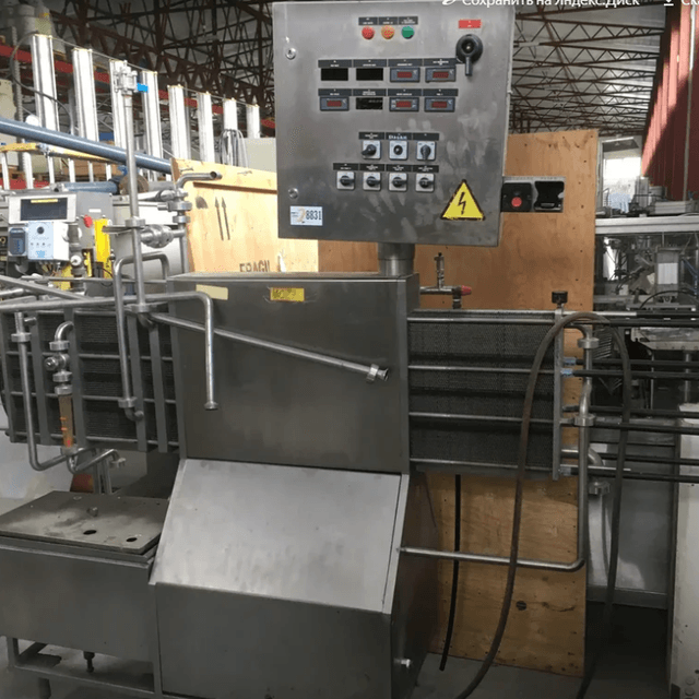 Пастеризатор 1000л инв.8831