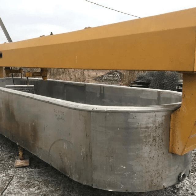 Сырная ванна 5000л инв.8963