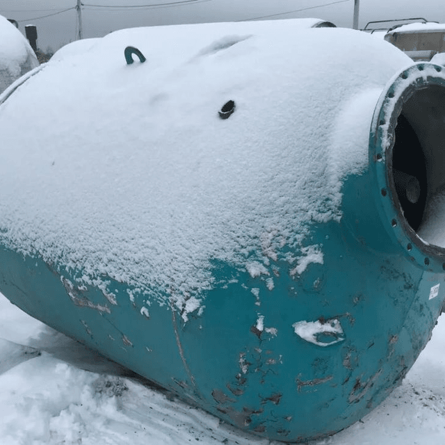 Емкость нержавеющая 4 куб.м. сборник инв.8384