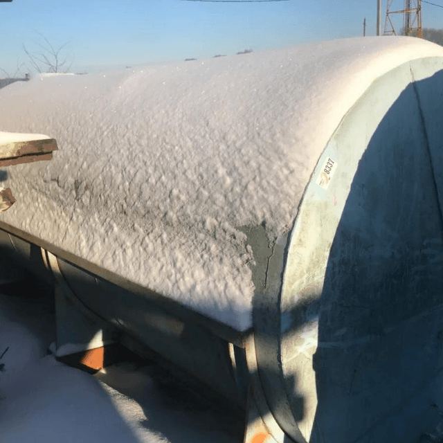 Емкость 7,5м3 горизонтальная инв.8337