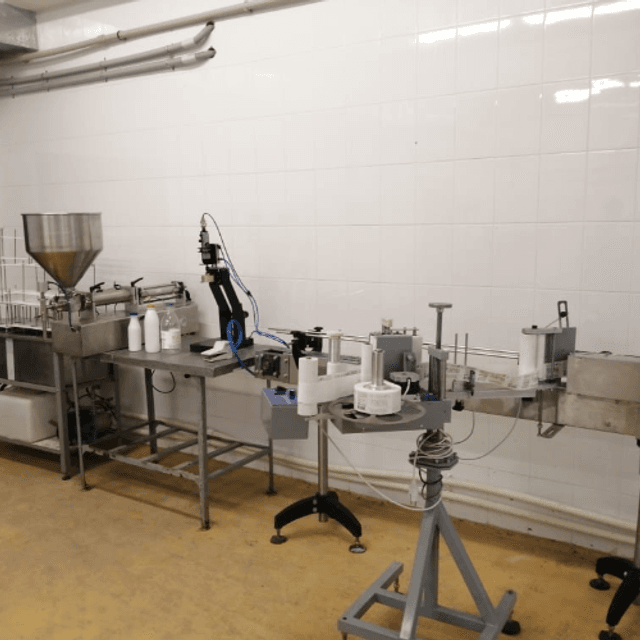 Полуавтоматическая линия розлива в ПЭТ инв.7154