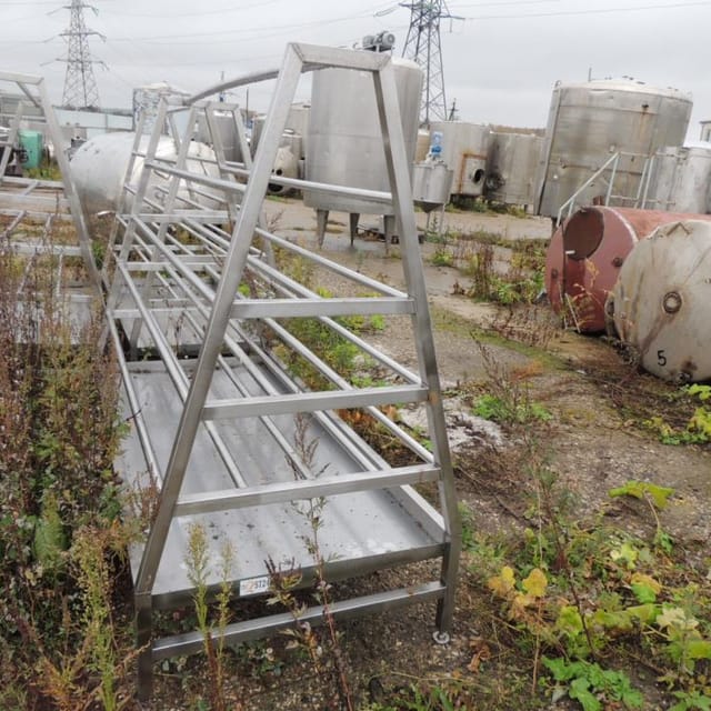 Стеллаж для творога нерж инв.5724