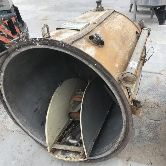 Агрегат для приготовления заменителя молока АЗМ-0,8А 800л инв.7863