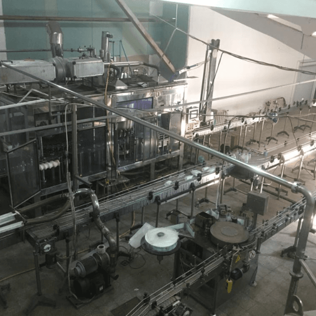 Линия розлива молока в ПЭТ-6000