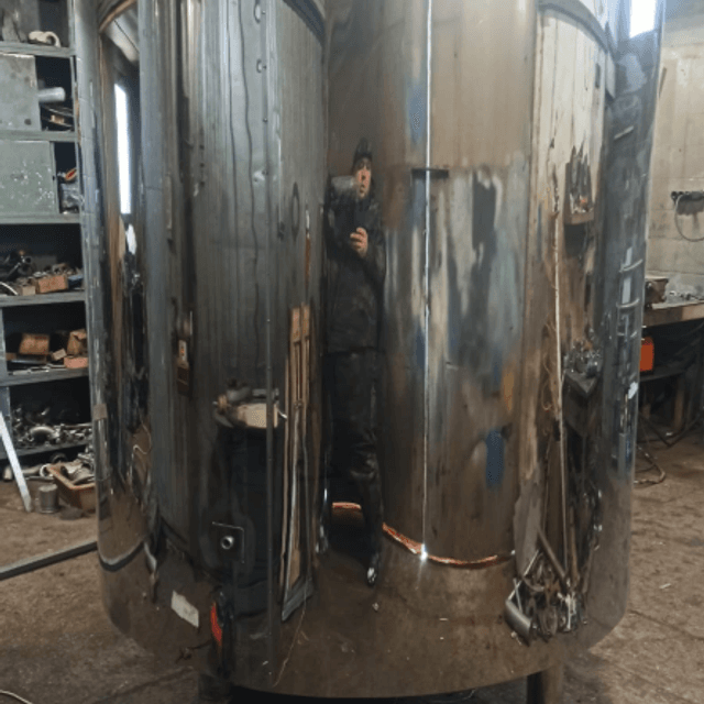 Емкость 2м3 с рубашкой инв.7553