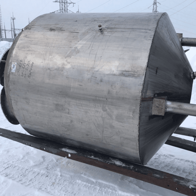 Реактор нерж. 2,2куб.м инв.7037