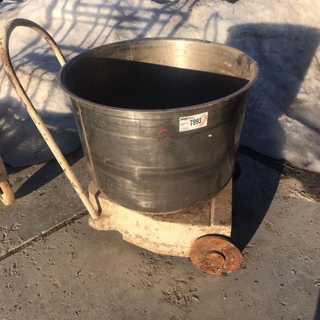 Дежа объемом 200л для тестомеса инв.7993