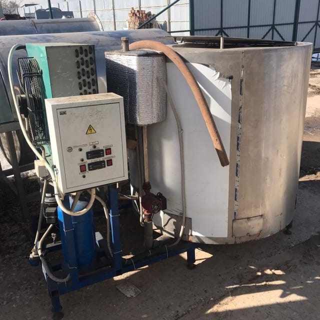 Танк охладитель 1200л инв.11043