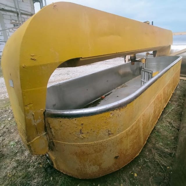 Сырная ванна 5000л инв.8962