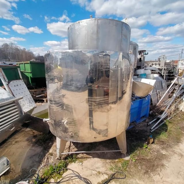 Емкость БК 2м3 с рубашкой инв.9063