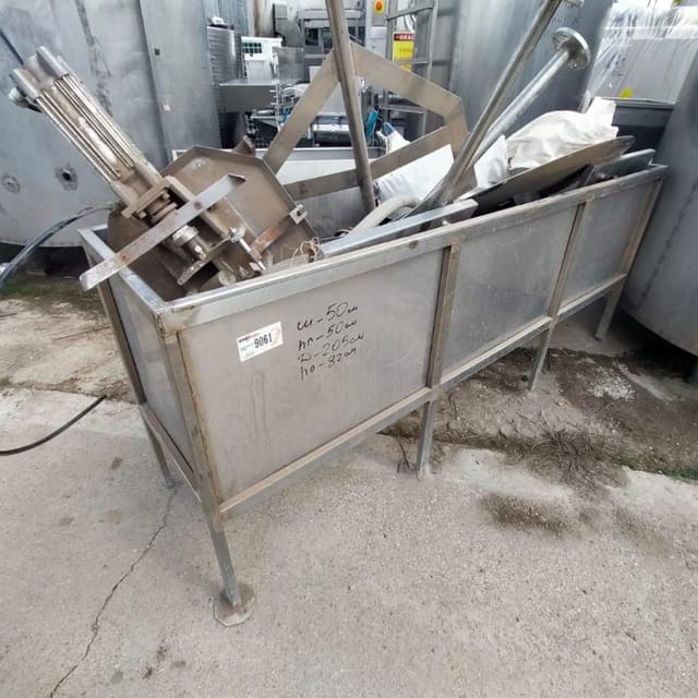 Мойка 600л нерж инв.9061