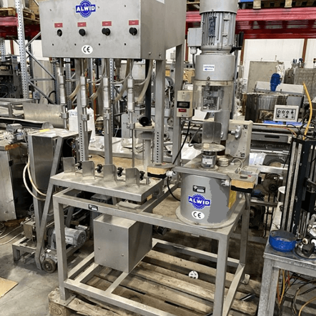 Моноблок розливо-укупорочный ALWID инв.11097